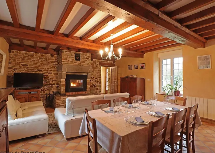 Maison Paisible En Nature Avec Cheminee Et Animaux Acceptes - Fr-1-497-154